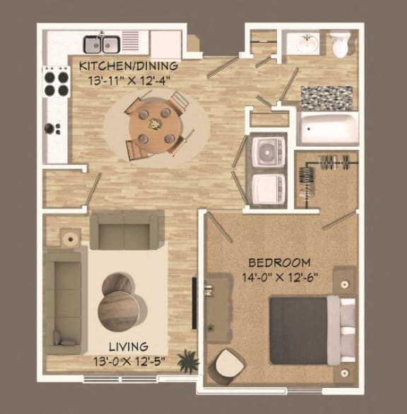Floor Plans of Fairwood Commons Senior Community in Columbus, OH